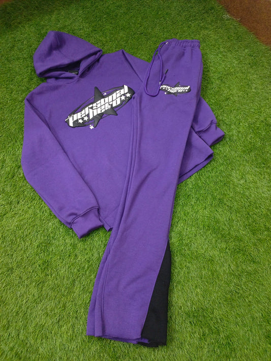 Purple and Black "F*uck Your Opinion" Set