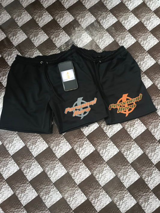 Green and Orange Personal Hero Shorts