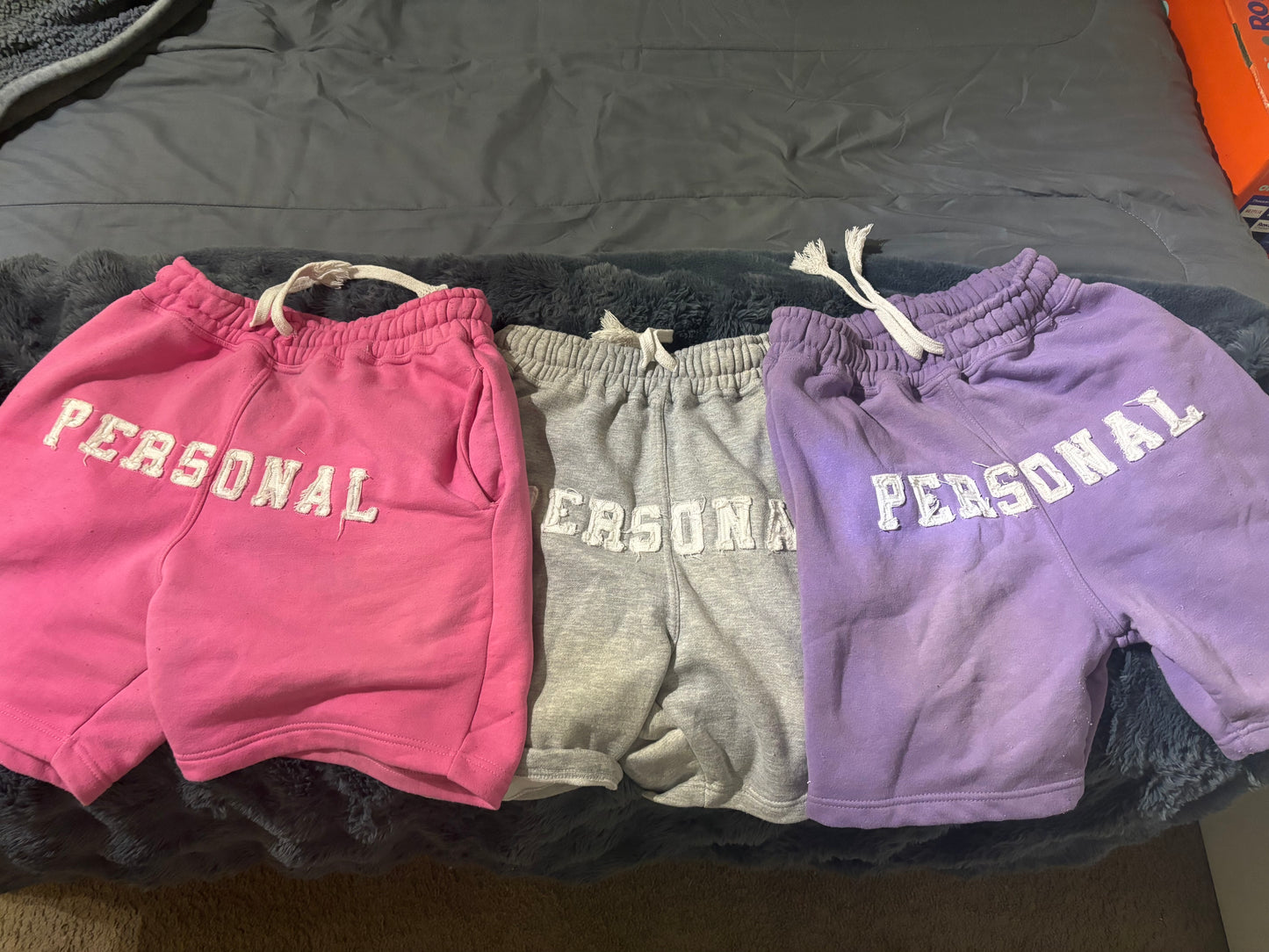 "PERSONAL" Adult Shorts