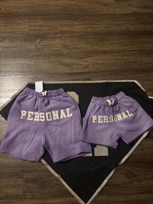 Kids "PERSONAL" Shorts