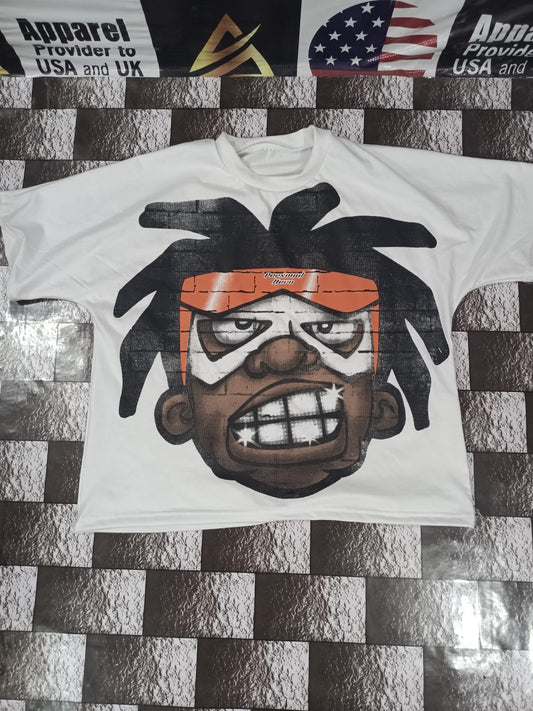 Orange "Personal Hero" Face Tee